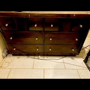 Wood dresser
